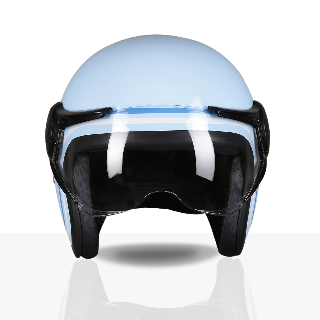 TVS MissFit Helmet for Women | Lightweight Ladies Helmet for Scooty | Stylish Girls Helmet with Extreme Comfort Fit | Women Helmet with Clear Visor | DOT & ISI Certified Helmet for Woman